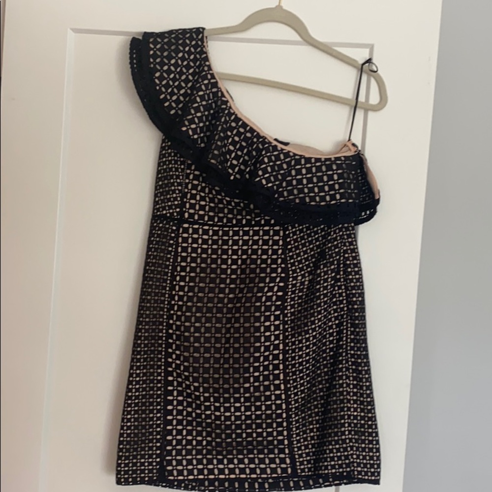 Jcrew one shoulder dress